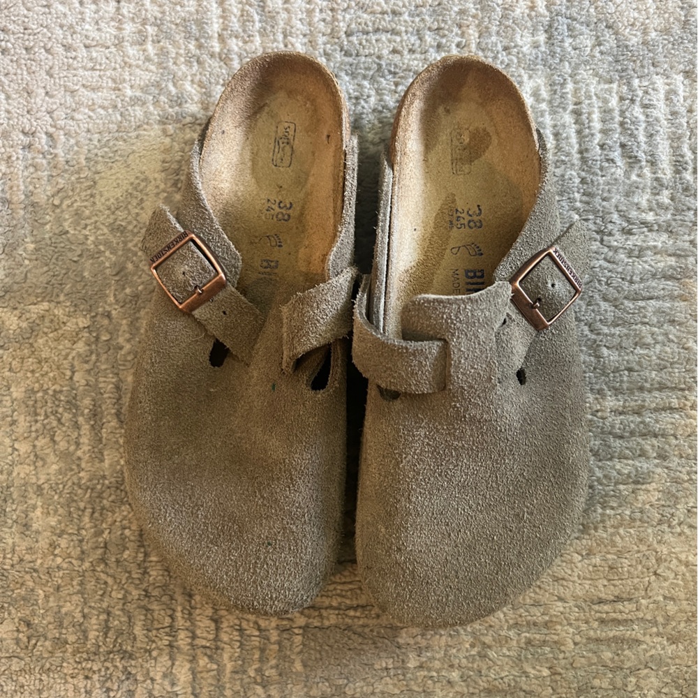 COPY - Birkenstock Boston Suede Clog